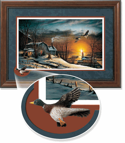 Sharing Season I Encore II Cameo Framed